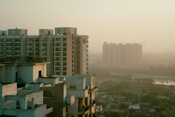 Noida skyline